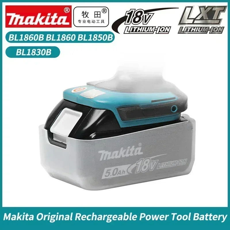 Imagem -06 - Acessórios Makita Originais 6ah para Makita 18v Bateria Bl1830b Bl1850b Bl1850 Bl1840 Bl1860 Bl1815 Bateria de Lítio de Substituição