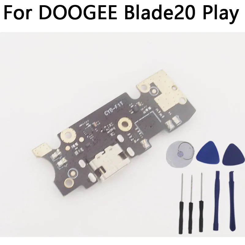 New Original DOOGEE Blade20 Play USB Board Base Charge Port Board With Mic For DOOGEE Blade20 Play Smart Phone