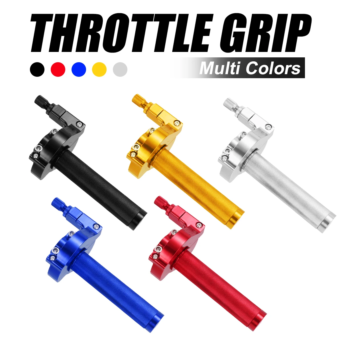 ZSDTRP Quick Twister Throttle Grips CNC Aluminum 7/8
