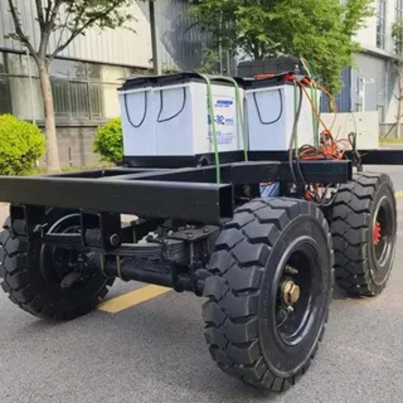 Secondary development Unmanned chassis 485 Remote control chassis Electric four-wheeler chassis Intelligent obstacle avoidance