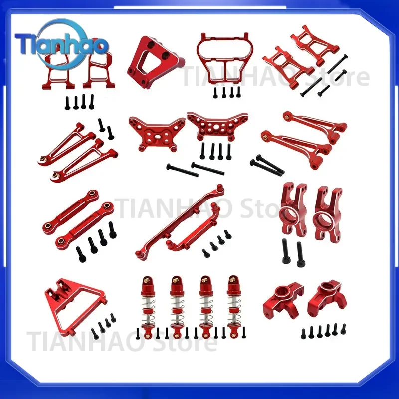 For Meijiaxin 1/14 14211 Remote Control Car Spare Parts Wear Parts Metal Upgrade and Modification Kit