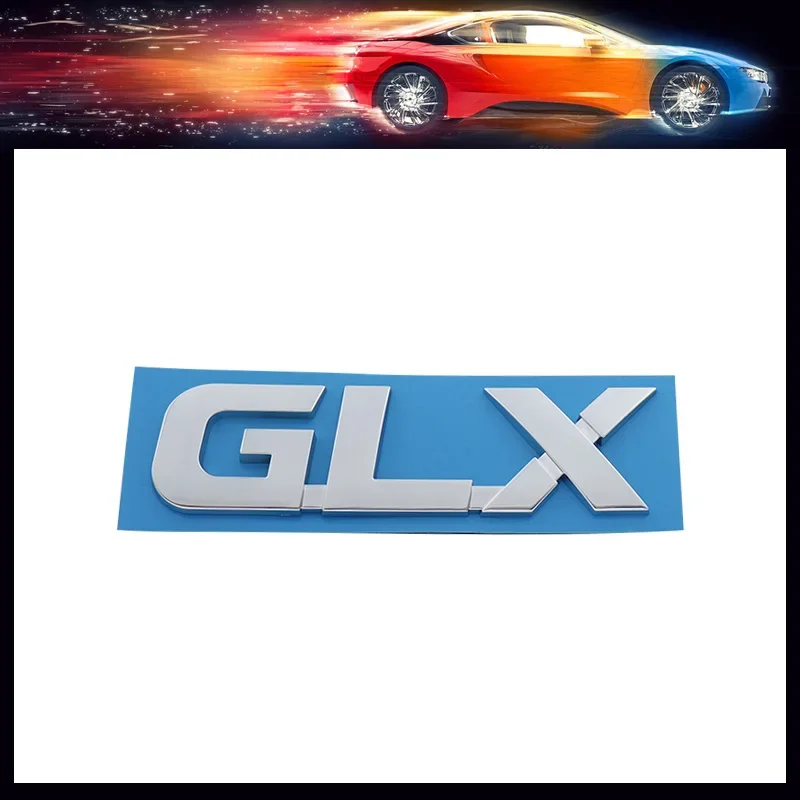 3D Premium GLX GL X car Engine Hood Fender trunk Rear Bonnet Decal Emblem Badge Sticker