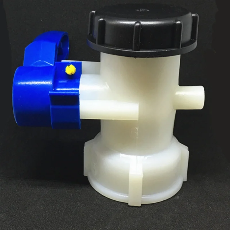 

ABBP-IBC Контейнер для резервуара Tote Tank Dn75mm Бак-бабочка Пластиковый адаптер для слива воды Соединительный клапан