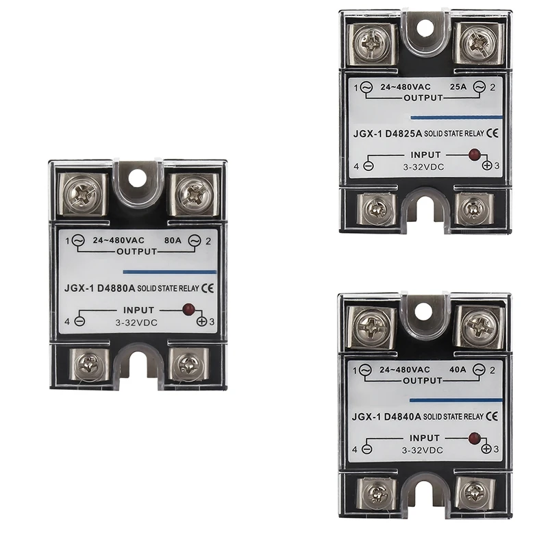 Single Phase Solid State Relay Single Phase SSR DC Control AC Solid State Relay