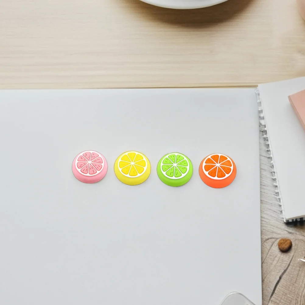 Capuchons de Joystick de fruits qui brillent dans la nuit, 14 pièces, poignées de pouce en Silicone pour griffe de chat pour interrupteur, poignée améliorée, remplacement de contrôleur de jeu
