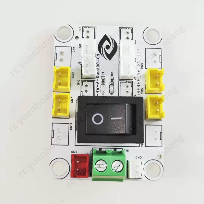 1PCS Circuit Adapter Board with Switch/Terminal Blocks XH2.54/PH2.0 Interchangeable Transfer Module Accessories for DIY RC Model