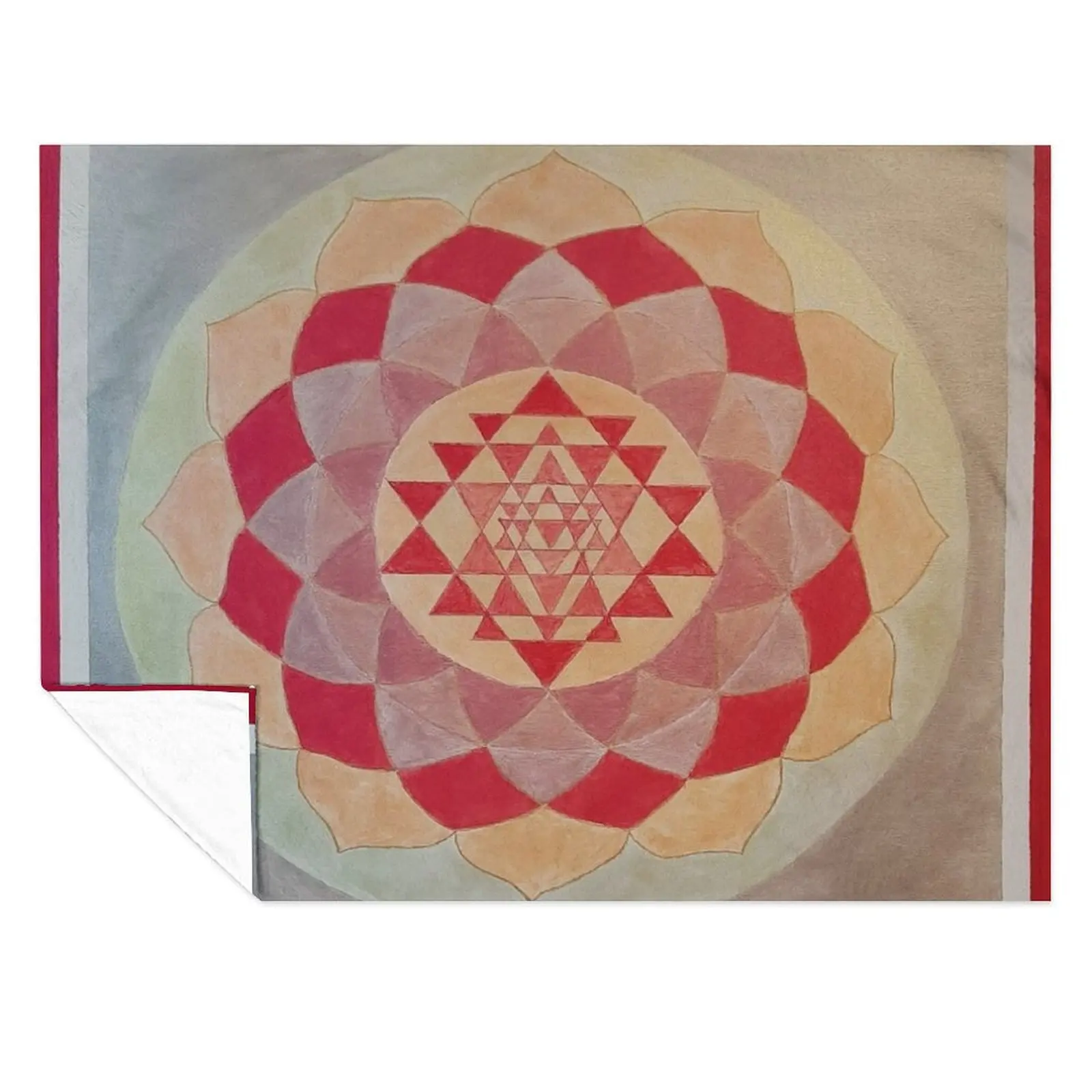 Шри Янтра в короне (Sahasrara) чекра пледы кровать меховые уборы теплые одеяла Шри Янтра в короне (Sahasrara) чекра пледы кровать меховые уборы теплые одеяла