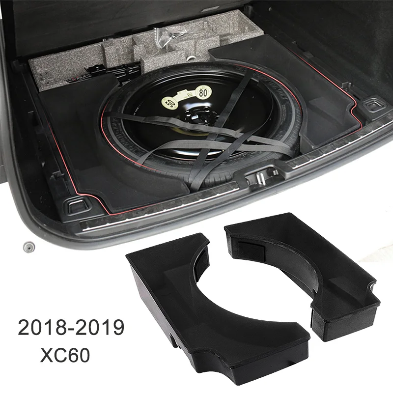 

Органайзер для багажника Volvo XC60 из АБС-пластика, для сортировки и хранения, аксессуар для автомобиля, декор, 2018-2019 гг.