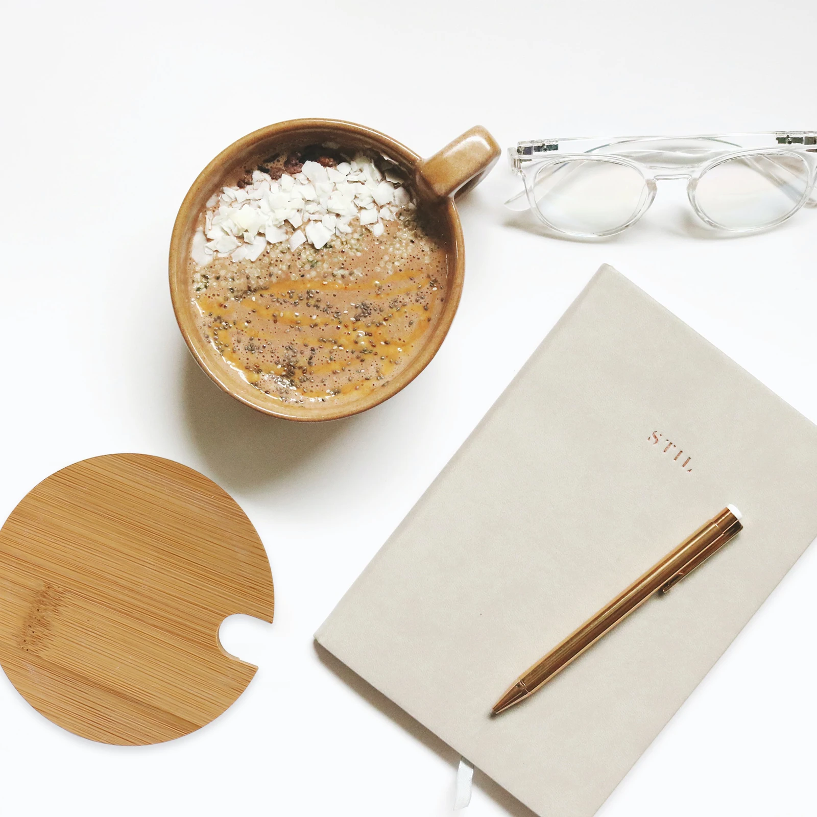 

5 Pcs Bamboo and Wood Lid Seasoning Jar Lids Practical Bottle for Cap