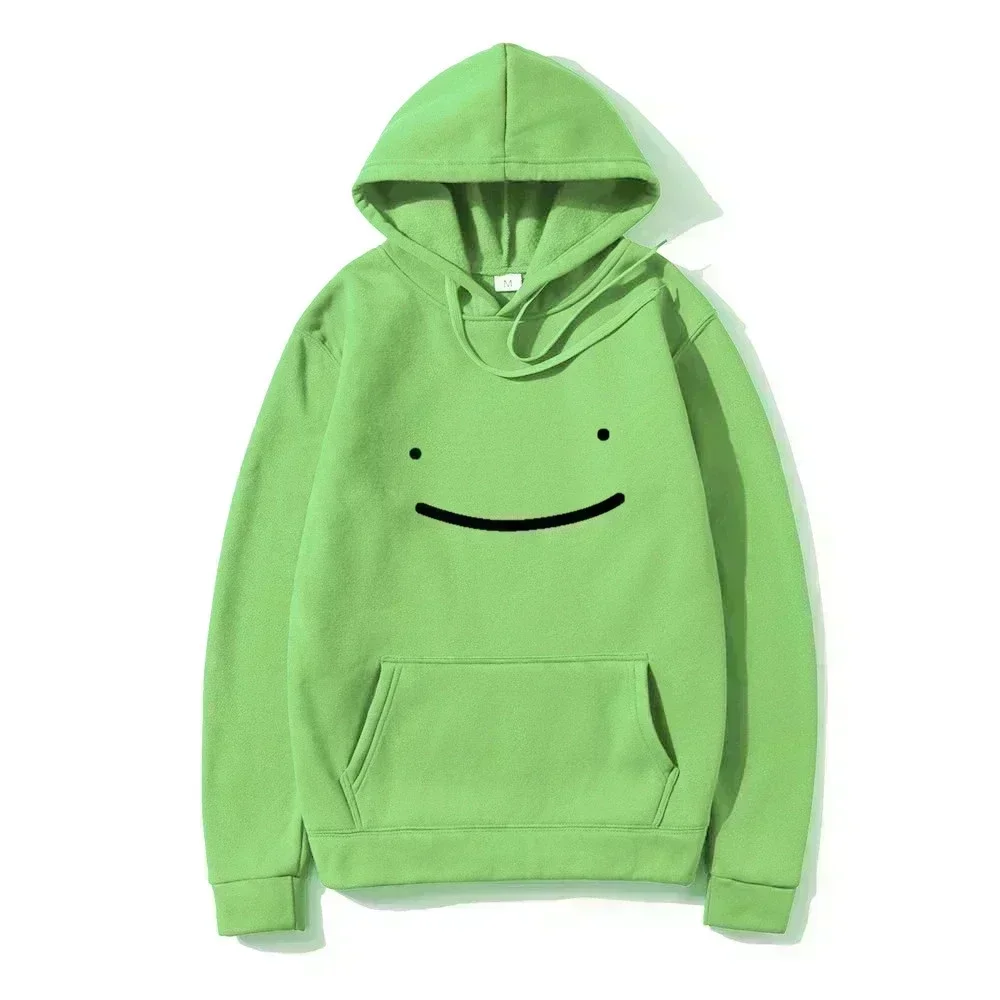 Newest Korean Kawaii Anime Dream SMP Smile Hoodies Sweatshirts Men Women Printing Unisex Pullovers Tracksuit Hip Hop Clothing