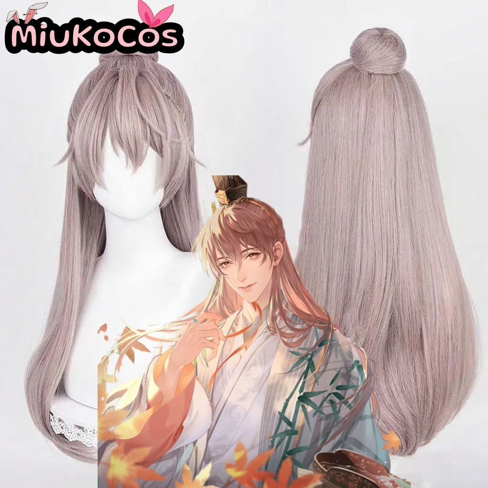 

В НАЛИЧИИ Юань Цзи Косплей Парик Miuko Косплей Игра Пепел Королевства Косплей