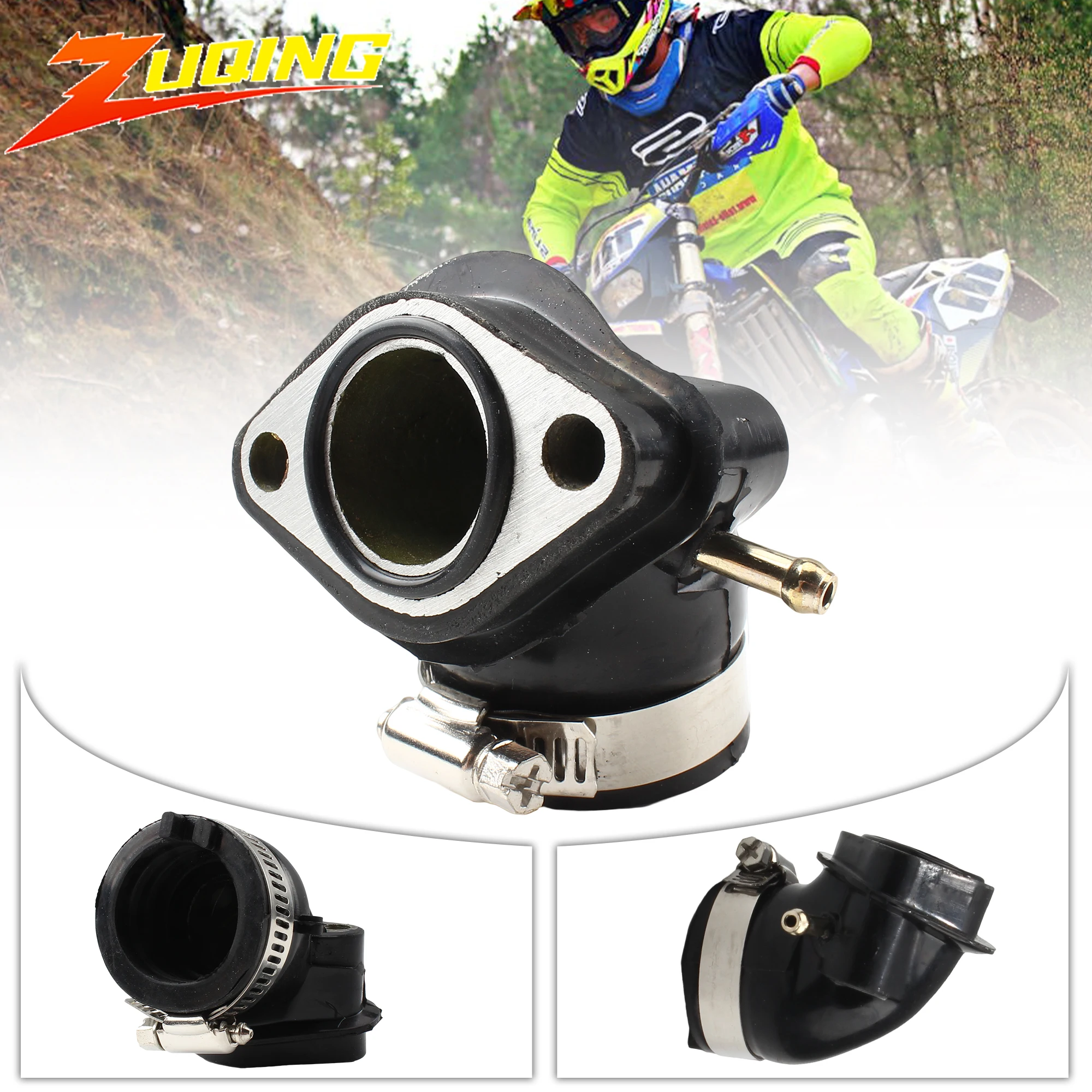 

GY6 Motorcycle Carburetor Inlet Intake Rubbe Interface 125cc 150cc Universal ATV Karting Scooter Moped Carb Parts