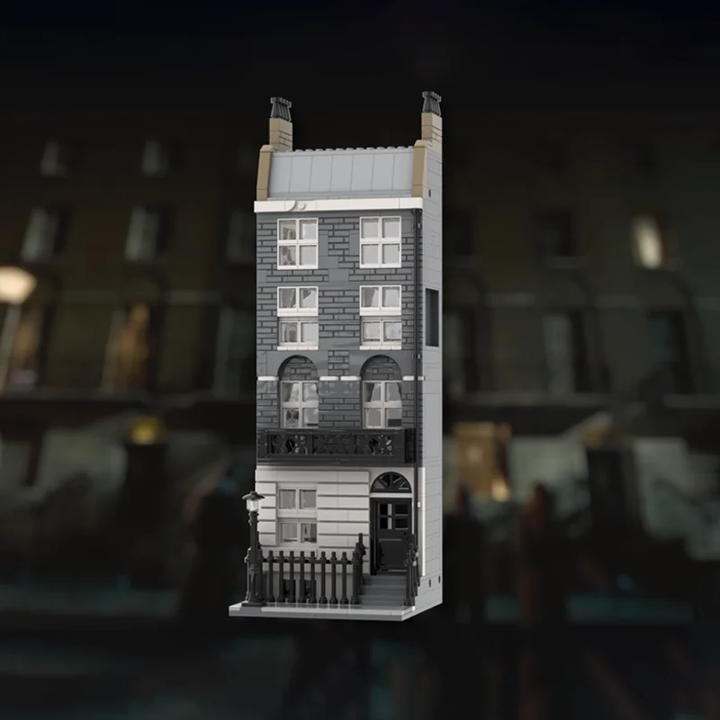 1009 pièces MOC Creative Street View maisons de luxe modèle modulaire Architecture bloc de construction bricolage éducation assemblage enfants jouets cadeaux