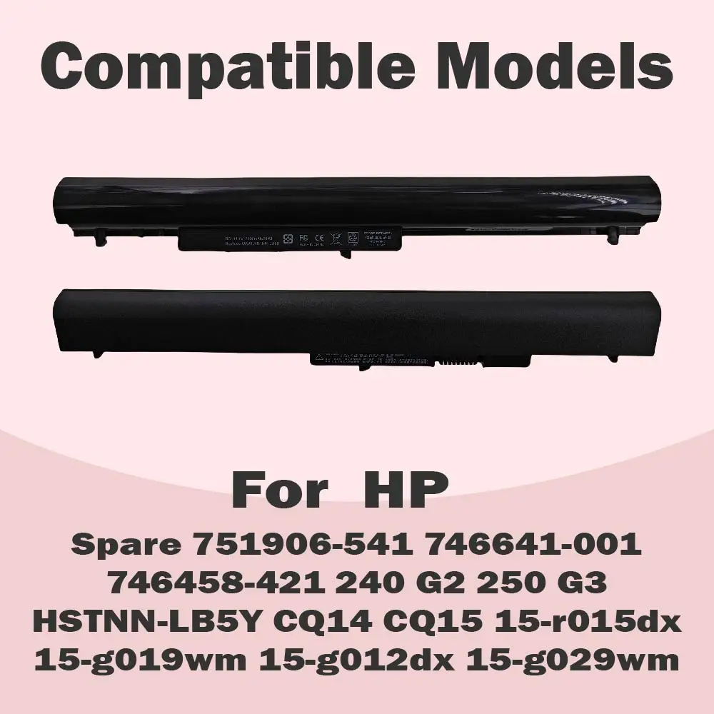 High Performance Battery OA03 OA04 746641-001 740715-001 746458-421 751906-541 HSTNN-LB5Y HSTNN-LB5S OA04041 J1U99AA HSTNN-PB5Y