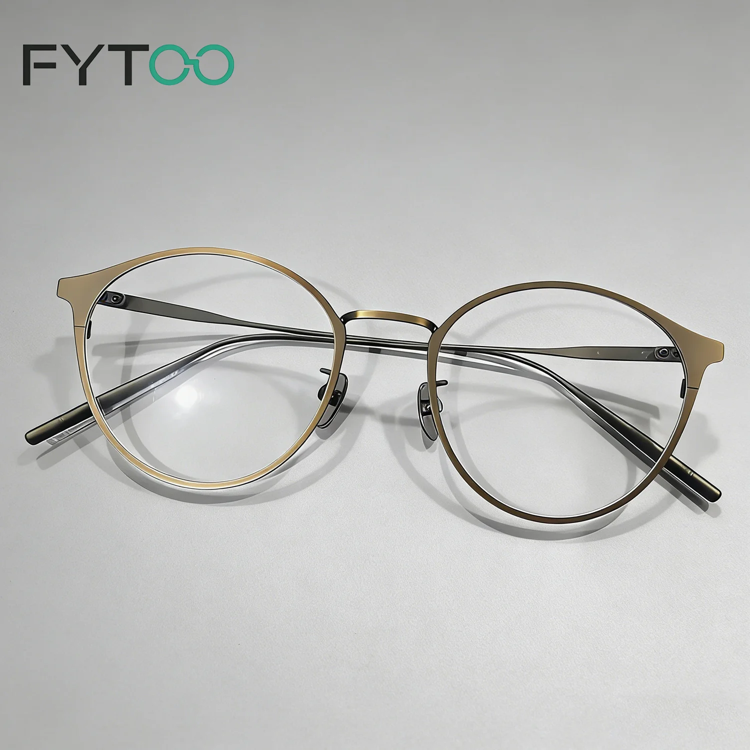 

Очки FYTOO Ultra-Light из чистого титана с защитой от синего света, прочные компьютерные очки, модный аксессуар 30019