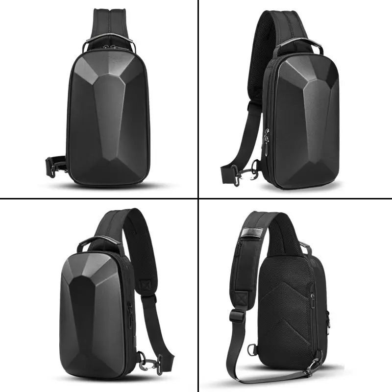 Eurcool Herren tasche Umhängetasche mit USB-Aufladung Umhängetaschen Diebstahls icherer wasserdichter Reise-Herren rucksack 9,7 Zoll iPad Bolsa