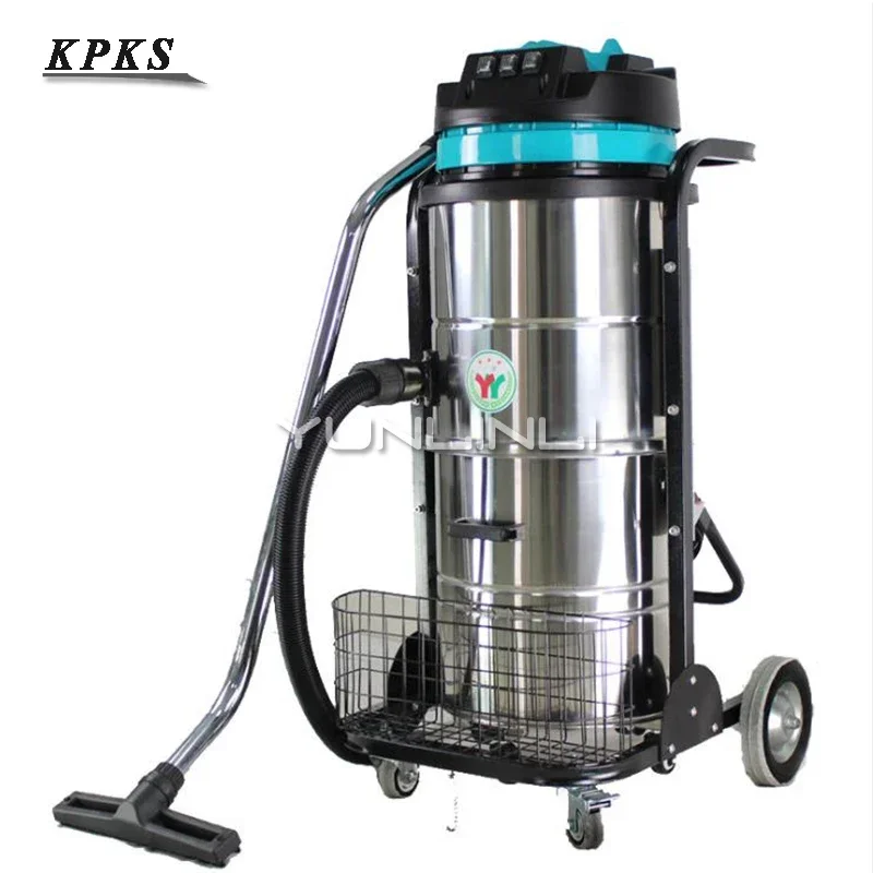 

Industrial Vacuum Cleaner 90L Barrel Type Dust Collector 3000W Large Power Dust Cleaner NB-301