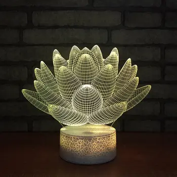 10 best sales Lâmpada de visualização criativa 3D - №1