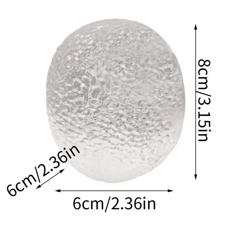 Adult Stress Balls Sensory Fidget Crystal Ball Transparent Sensory Desktop Decoration For Kids Adults Daily Use Desk Work Travel