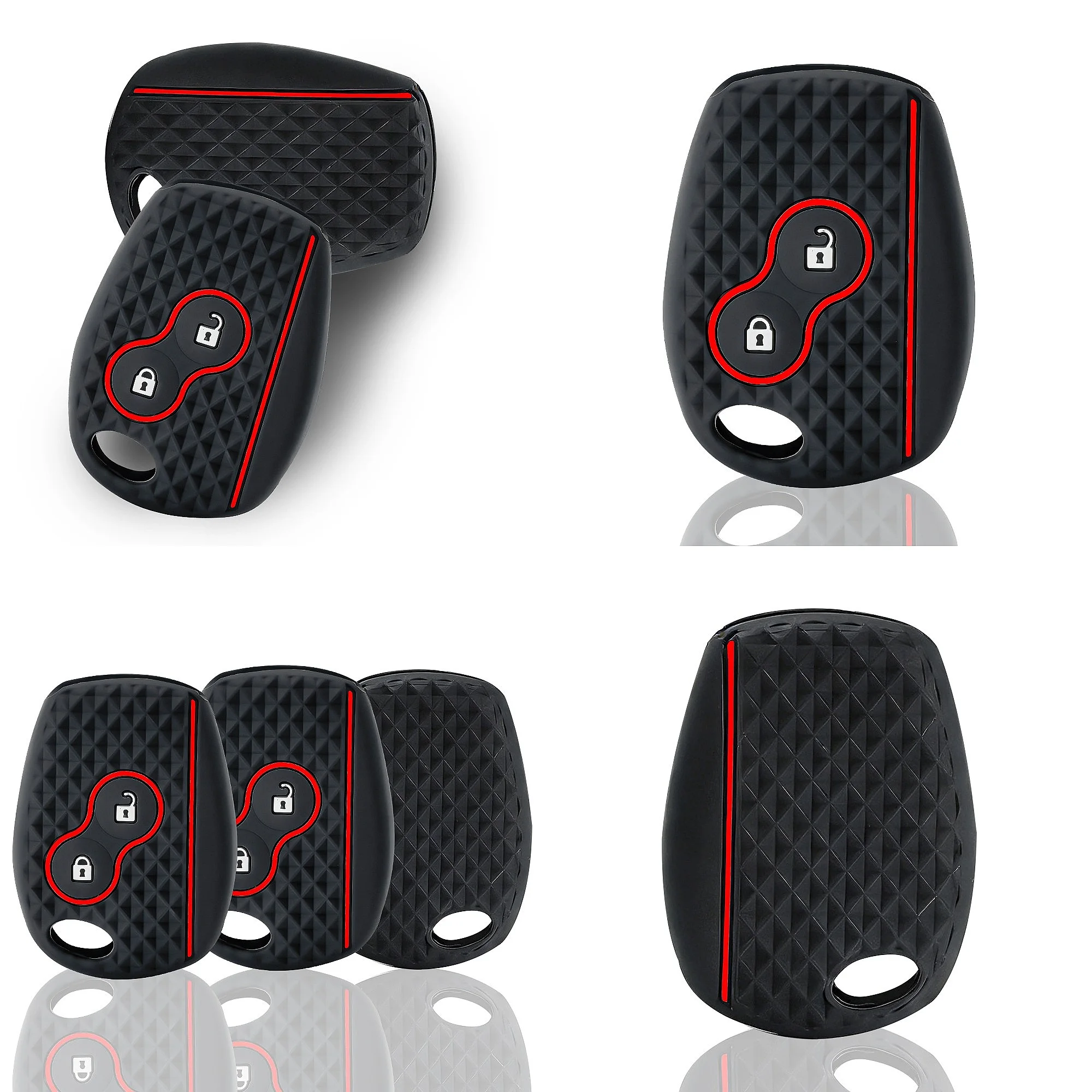 silicone keychain cover key cap holder car key case for renault trafic clio Duster Logan dacia sandero for Nissan terrano Almera