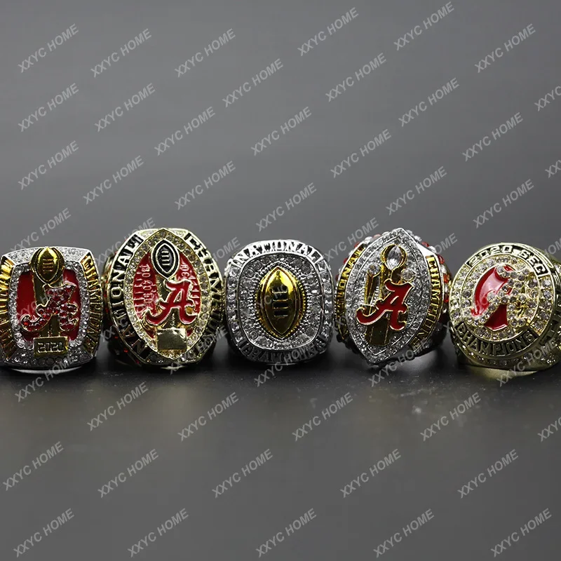 5 official 2020 NCAA University of Alabama championship ring set No. 11