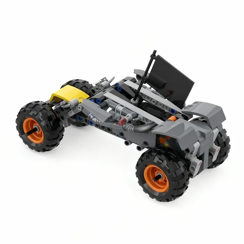 191 stuks MOC Buggy Jam Max Technisch modelbouwspeelgoed Blokken Architectuur Monteer DIY-idee Creatieve kerstcadeaus Onderwijs
