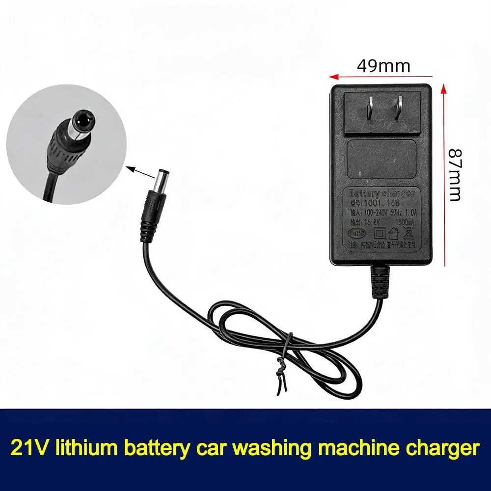 Portable 18/21V/24V Lithium Dual-head Charger Overload Protection Universal Lithium Battery Charger Battery Charger