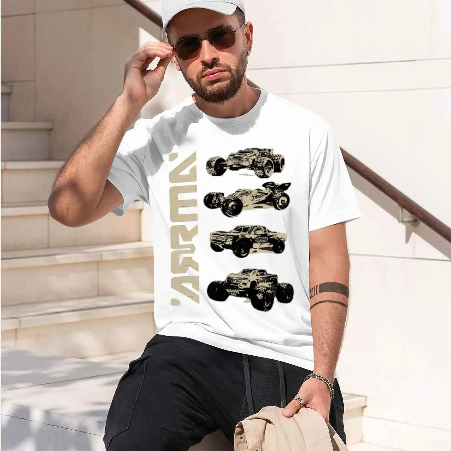 ARRMA KRATON TYPHON PROLINE SENTON T-Shirt plus size funnys summer clothes sublime d t shirts for men 2026 New Model Short-sleev