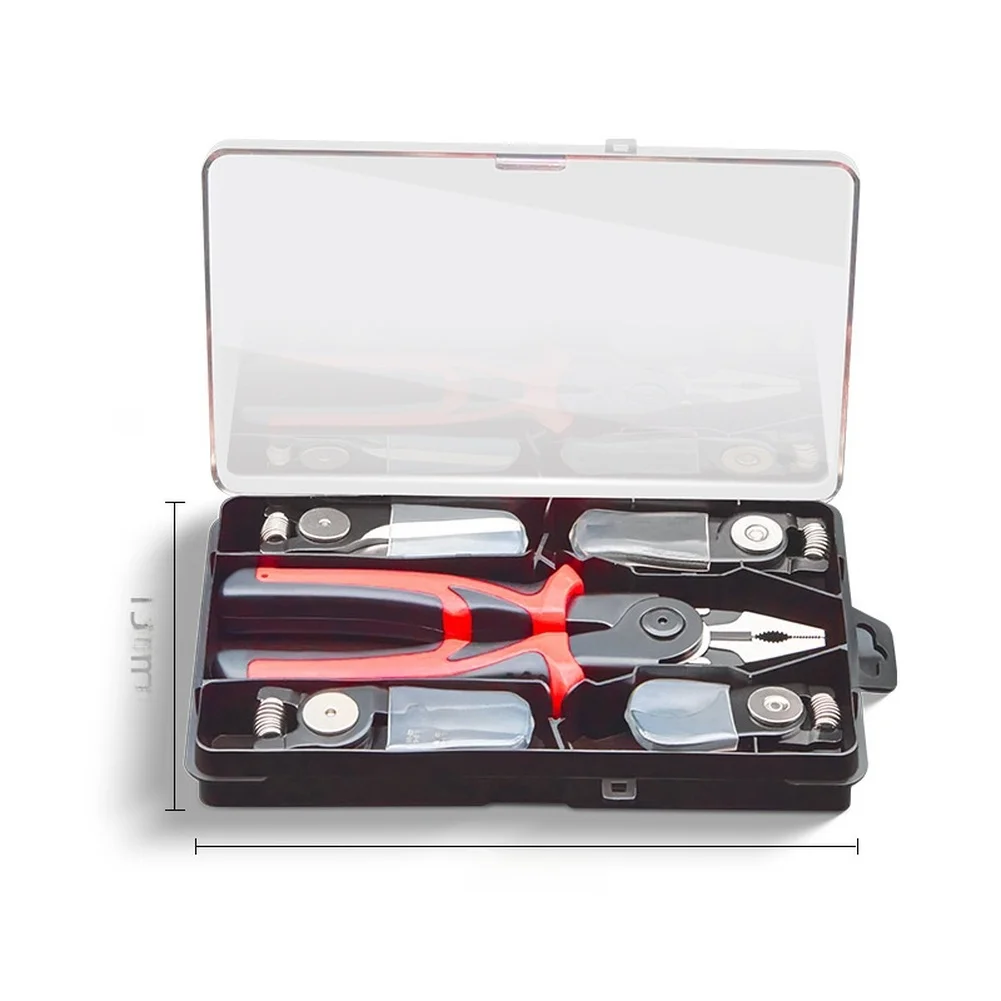 5 in 1 Multi Purpose Pliers Set Featuring For Wire Cutters Crimping Pliers and Cable Scissors with Tool Steel Build