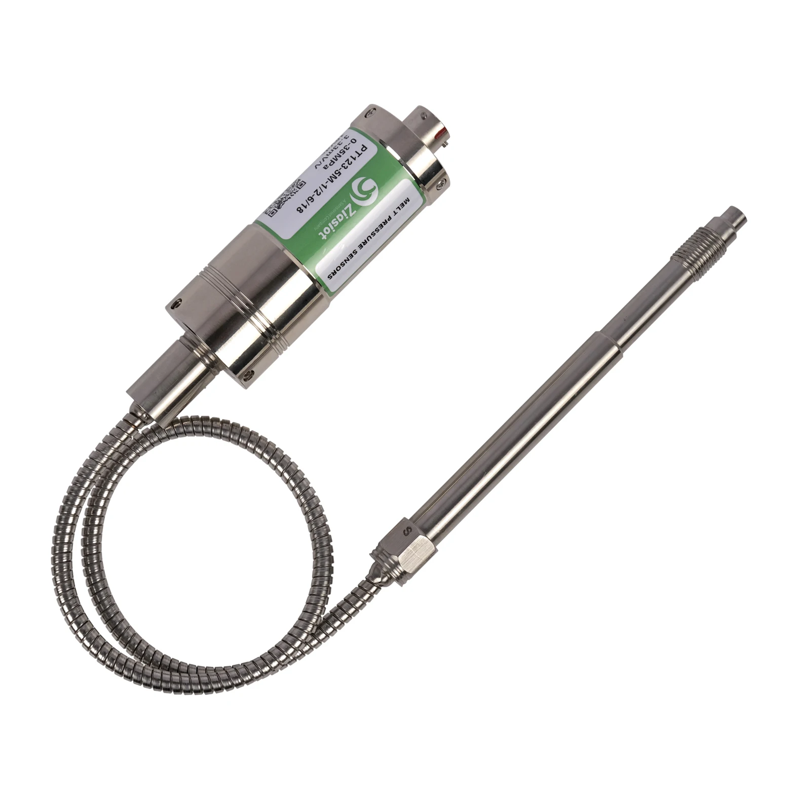 Low Cost Melt Pressure Sensor 0mpa-250mpa Plastic Medical Food Extruder High Temperature Melt Pressure Transducer