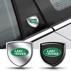 Insignia de Metal 3D para coche, pegatina de guardabarros lateral para ventana de carrocería de maletero, decoración para Land Rover Discovery Sport Discovery SVR Velar L322