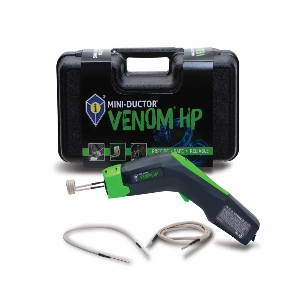 Induction Heater Mini-Ductor Venom HP with Coil Kit & Carry Case Fast & Safe Bolt/Nut/Adhesive/Windshield Removal 1800W Power