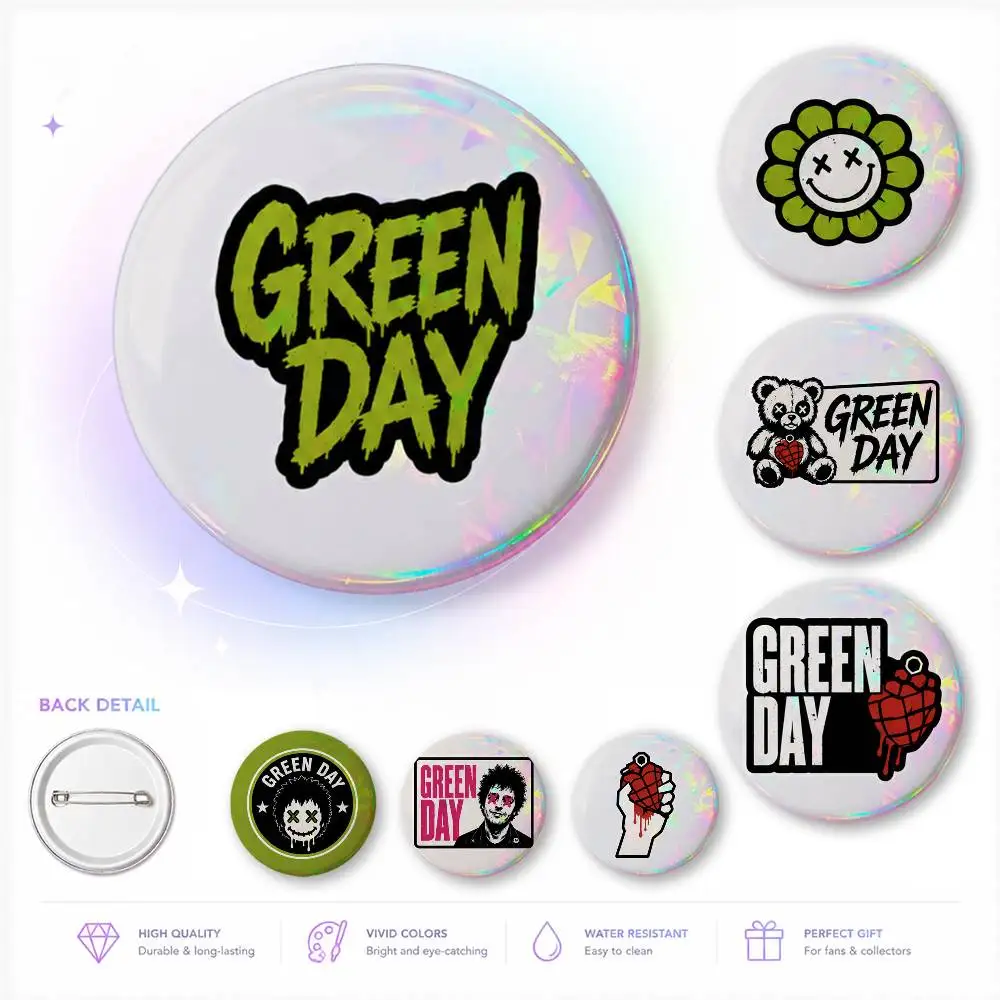 G-Green D-Day Anime round badges, brooches, clothing accessories, birthday gifts, anime conventions