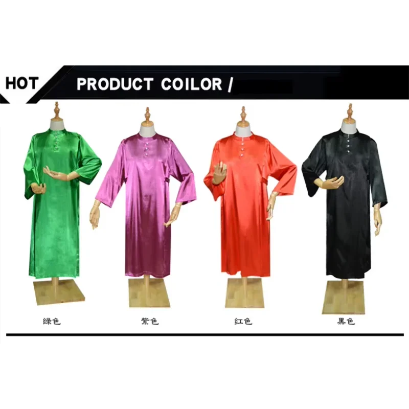 Catholic Priest's Inner Robe for Kids Christ Church Costumes Black Christian Supplies for Children Vestment Priest Uniform