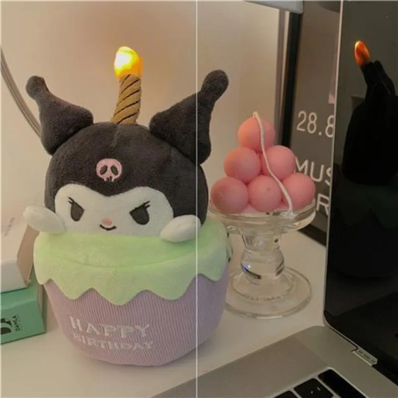 

Hello Kitty Cinnamoroll Anime Kawaii Sanrio Ins Fashion Birthday Gifts Lovely Doll Cake Cute My Melody Decoration Christmas Toy