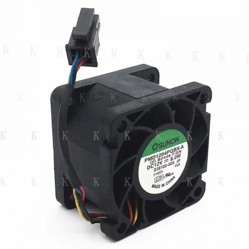 C    FOR SUNON PMD1204PQBX-A 4028 12V 8.0W 4CM 4-wire server cooling fan