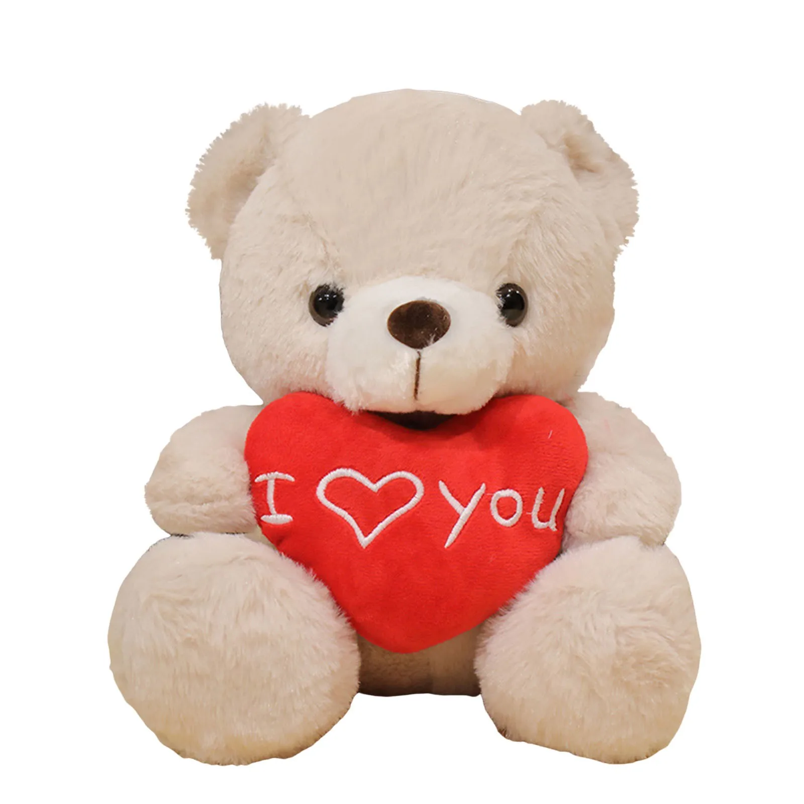 Muñecas de minutos, oso de dibujos animados del Día de San Valentín, juguete h, muñeca de oso de amor, muñeca bonita a máquina para dormir con jugar, huesos peludos, muñecas h