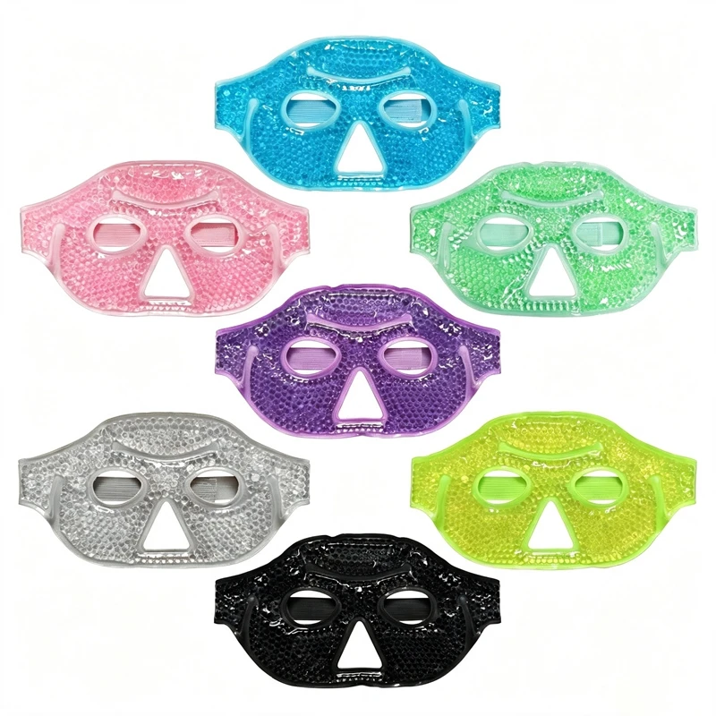 NEW Gel Beads Compress Ice Gel Eye Face Mask Reusable Cold and Hot Heat Sleeping Ice Pack Skin Care Tool Cooling Eye Mask 2026 view 6