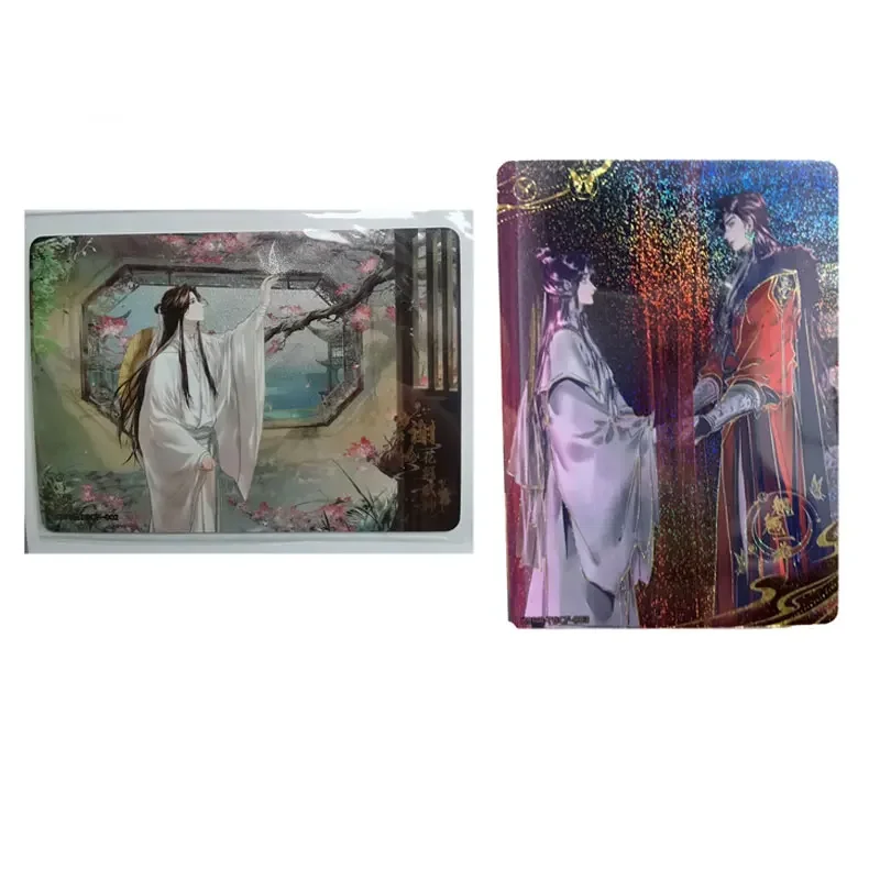 بطاقة جمع أصلية من KAYOU Heaven Official's Blessing Tian Guan Ci Fu K9 Museum PR Xie Lian Corolla لإله القتال Hua Cheng