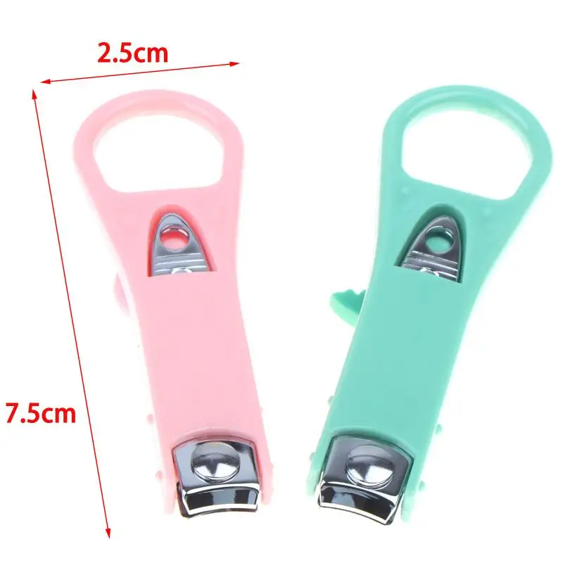 Cartoon Nail Clippers Easy Grip Non-toxic Material Colorful Toddler Nail Cutter for Home Use