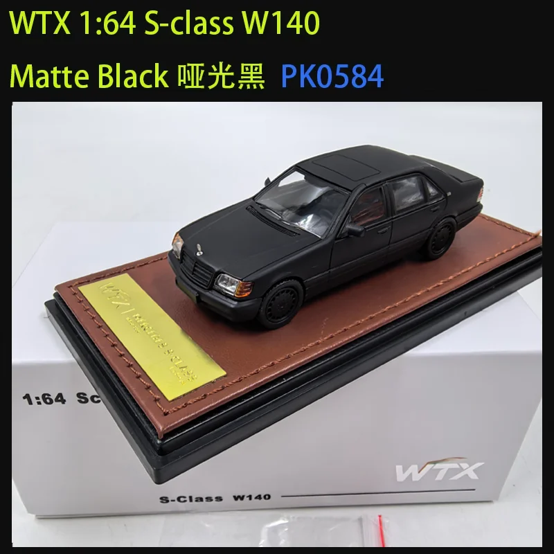 WTX 1:64 S-klasse W140 Legering automodel Klassiekers Souvenir voor volwassenen Hobby & speelgoed - afbeelding 1