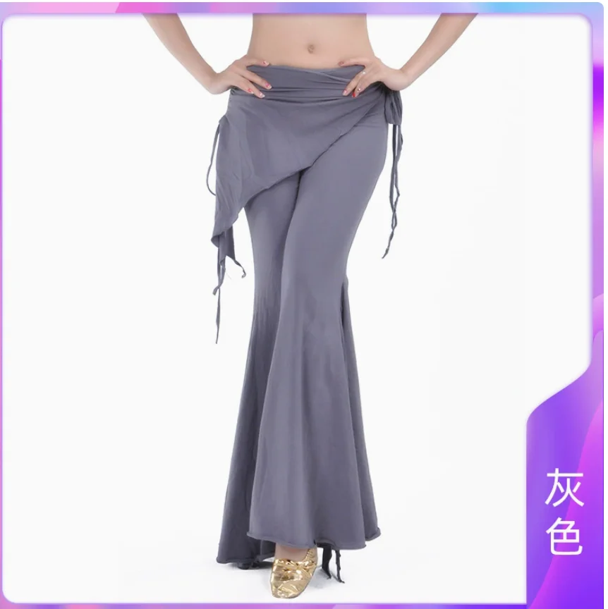 1pcs/lot belly dancing modal pants lady casual dancing long solid cotton pants belly dancing pants free size