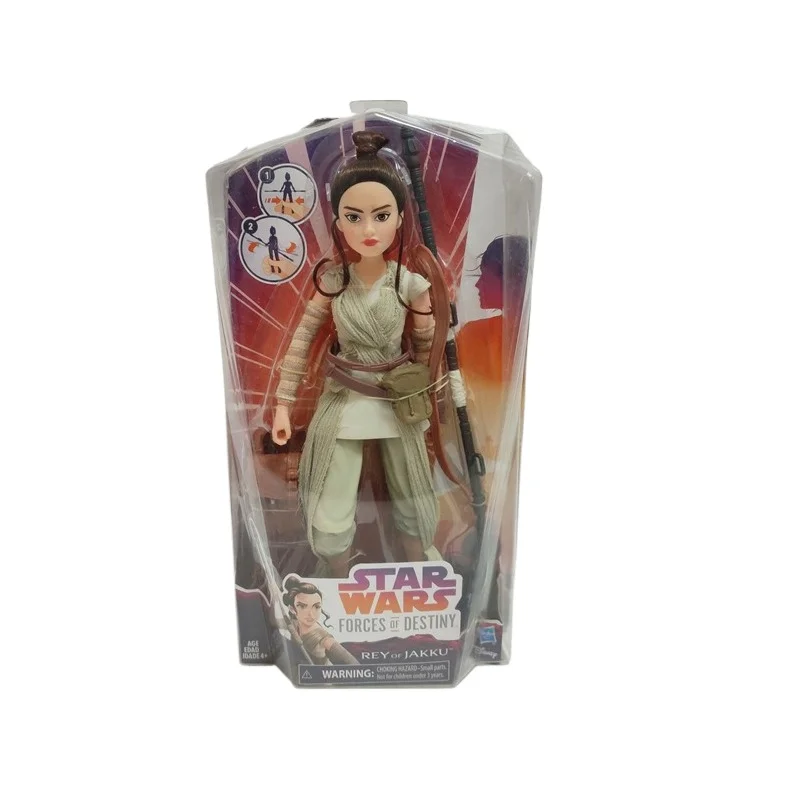 Hasbro-figuras de acción de Star Wars Para Niños, juguetes de modelos de las fuerzas del destino, Sabine Wren, Rey de Jakku, Princesa Leia, regalos