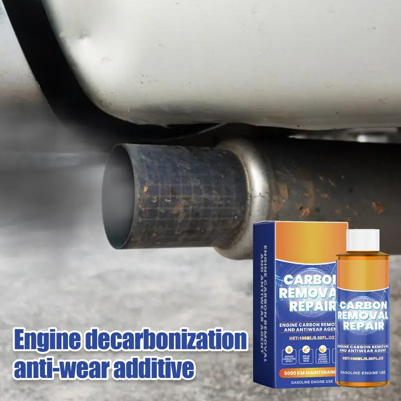 Engine Carbon Removal Repair Oil Car Anti-Shaking Oil 100ml Carbon Removal And Repair Oil For Car Boosts Engine Performance For