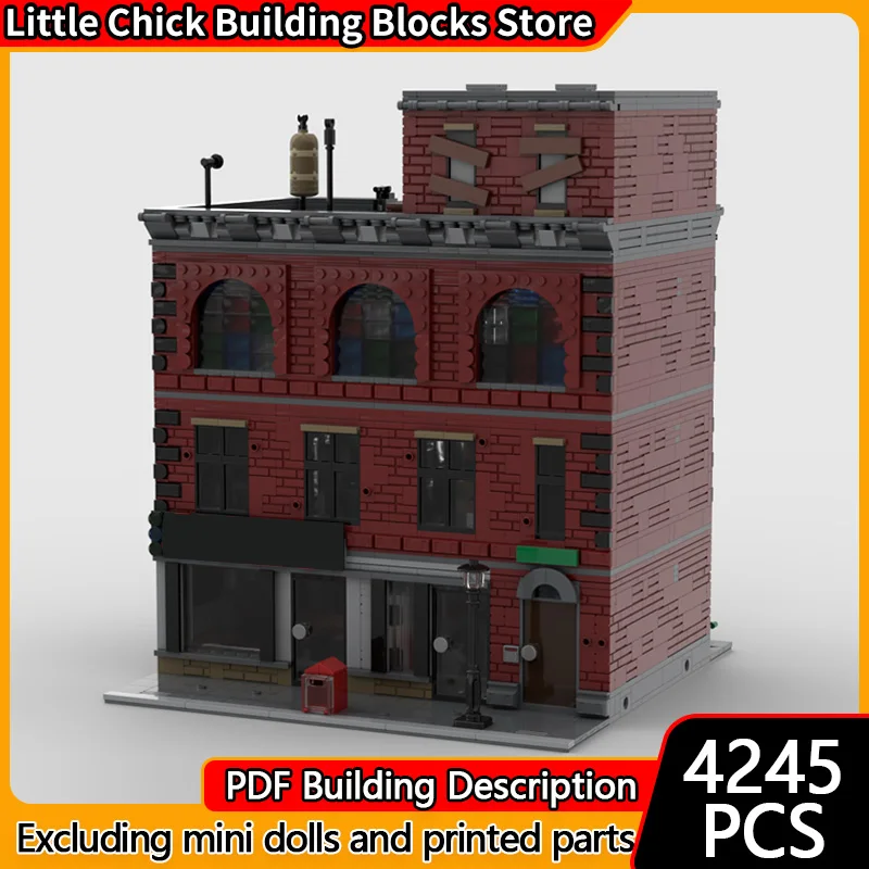 Popular Anime Model MOC Building Bricks Vintage Block Architecture Modular Technology Children Holiday Gifts Assemble Toys Suit