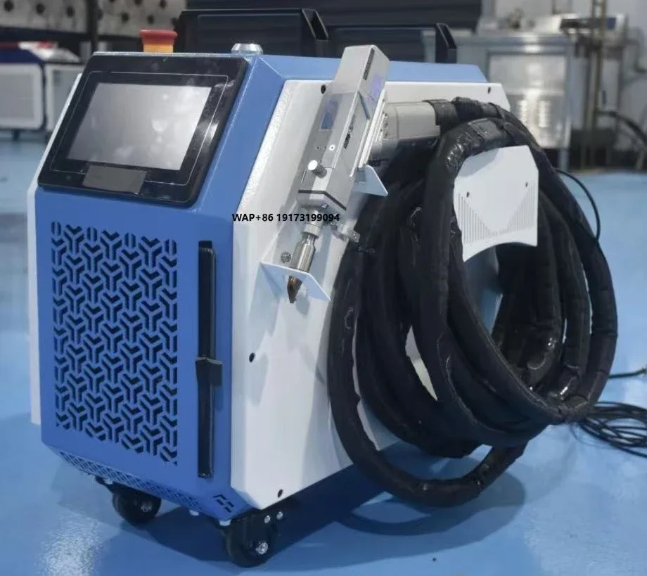 

1200W Air Cooled Handheld Fiber Welding Machine 3 1 Welder Cutter Rust Remover for Stainless Steel Aluminum AU3TECH New