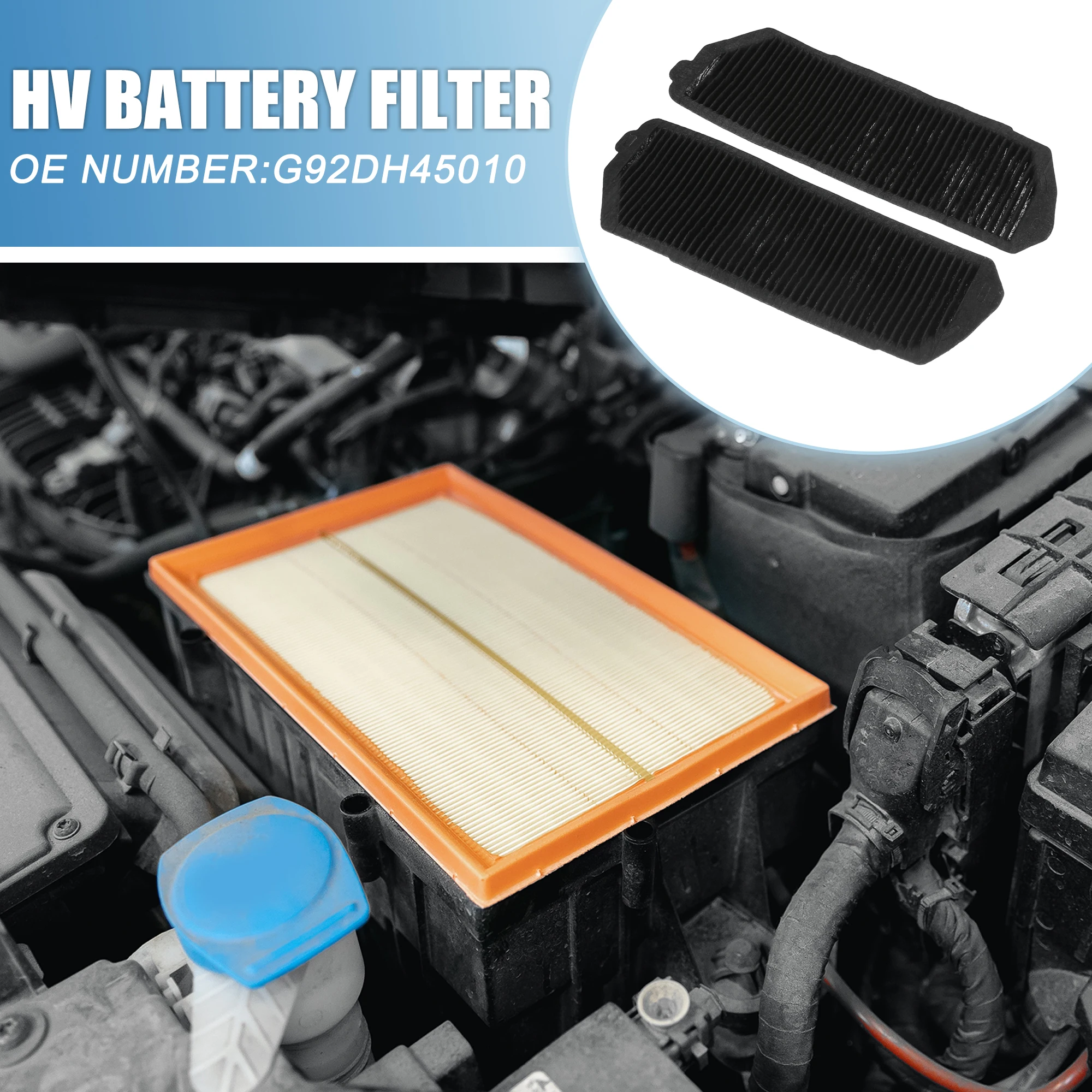 X Autohaux Auto Air HV Battery Filter G92DH45010 for Toyota Sienna LE Limited XLE XSE 2.5L 2021-2023 Car Replacement Accessories