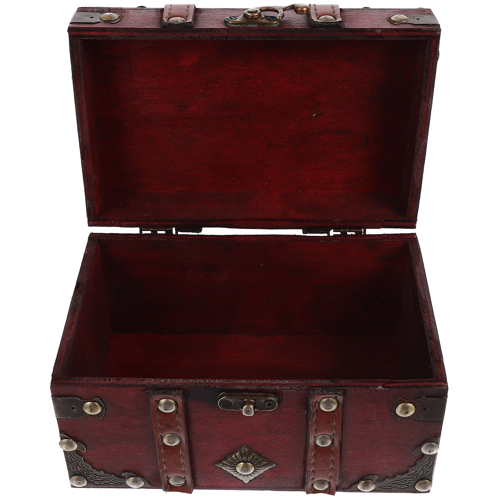 

Винтажная деревянная шкатулка для украшений, ретро-декоративный футляр для хранения, портативный, прочный, для ювелирных изделий, мелочей, серег, колец, браслетов и прочих предметов.