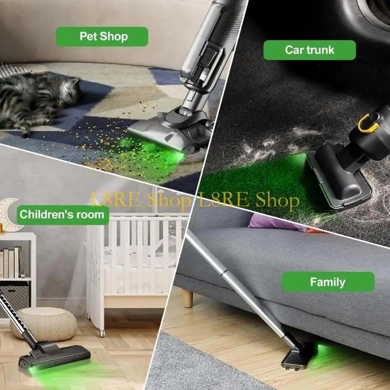 L8RE Vacuum Cleaner LED Lamp Pet Hair Display Lamp Clear Dust Display Lamp Vacuum Cleaner LED Dust Detection Lamp