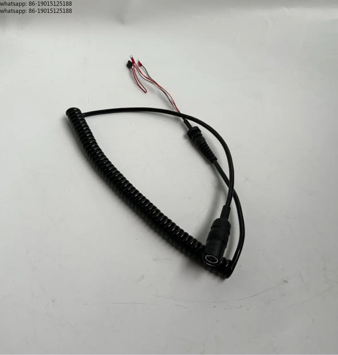 

Factory Direct Handle spring wire square plug cable five-core round head wiring harness